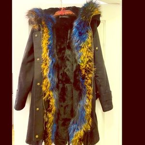 ‼️PERI LUXE 3 in 1 FOX FUR VEST/ PARKA/JACKET‼️